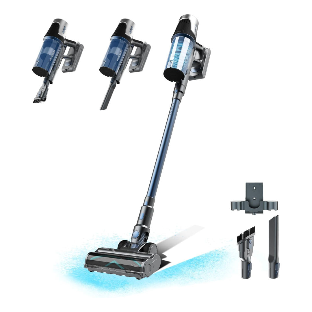 Cecotec 114475 Conga Rockstar RS50 Upright Vacuum Cleaner, Blue/Black