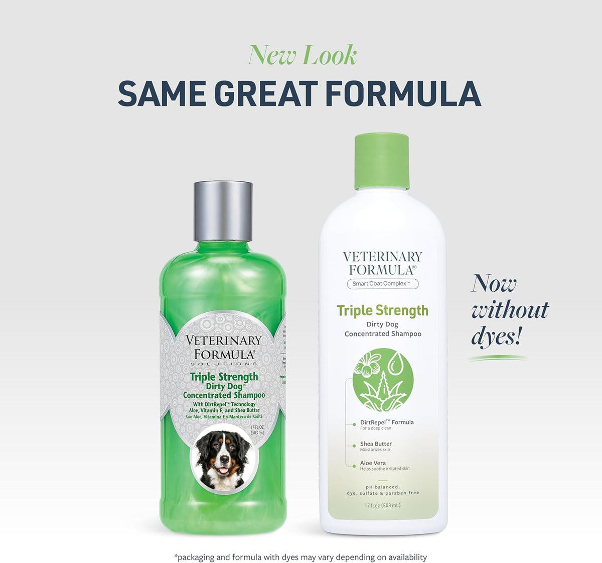 Synergy Labs Veterinary Formula Solutions Triple Strength Dirty Dog Concentrated Shampoo, 17oz, 503ml