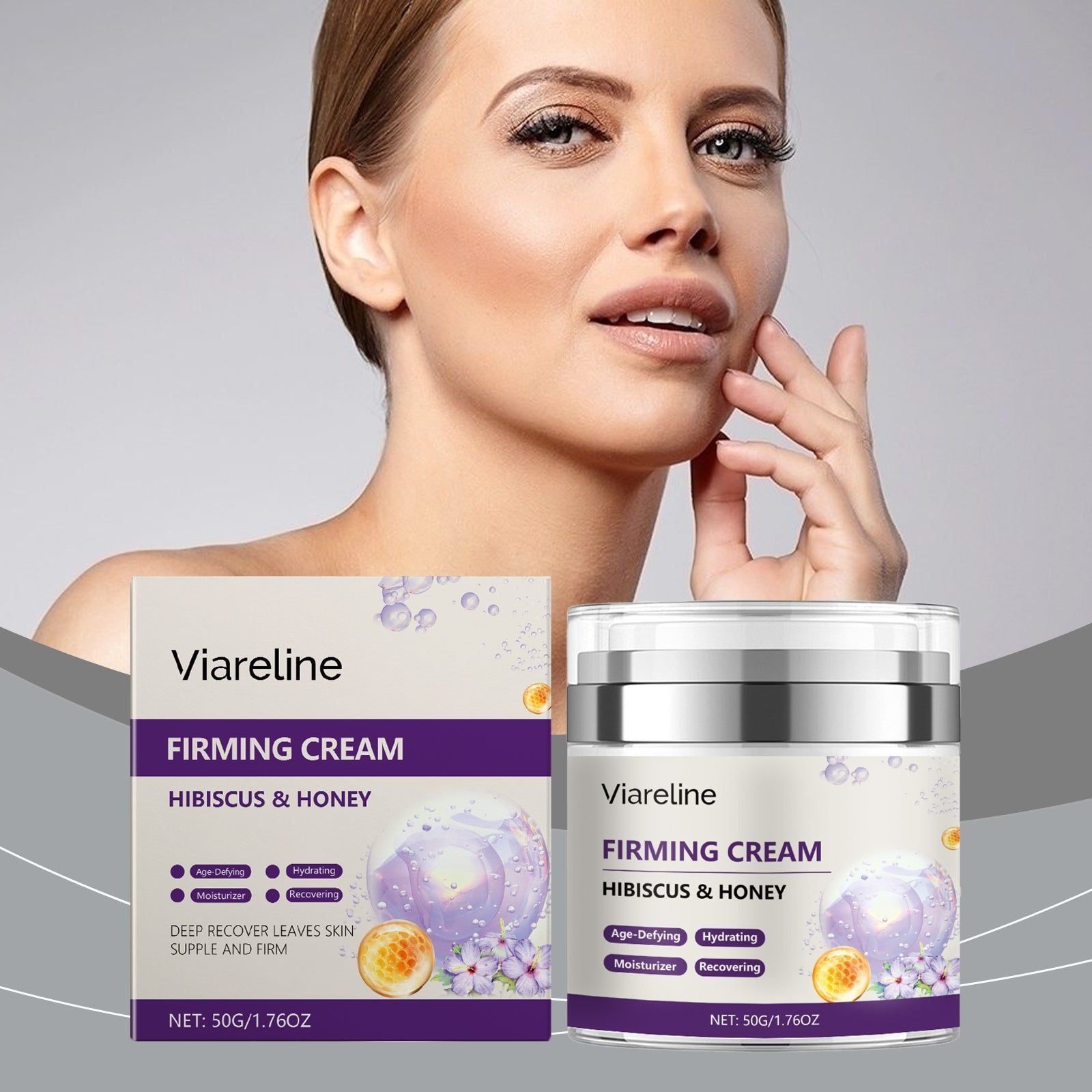 Anti-Aging Firming Cream, Hydrating Collagen, Hyaluronic Acid, Brighten Skin, Reduce Fine Lines ,50g