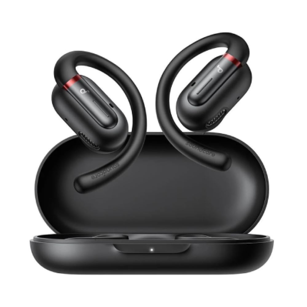 Anker Soundcore V30i Open-Ear Wireless Earbuds, Black