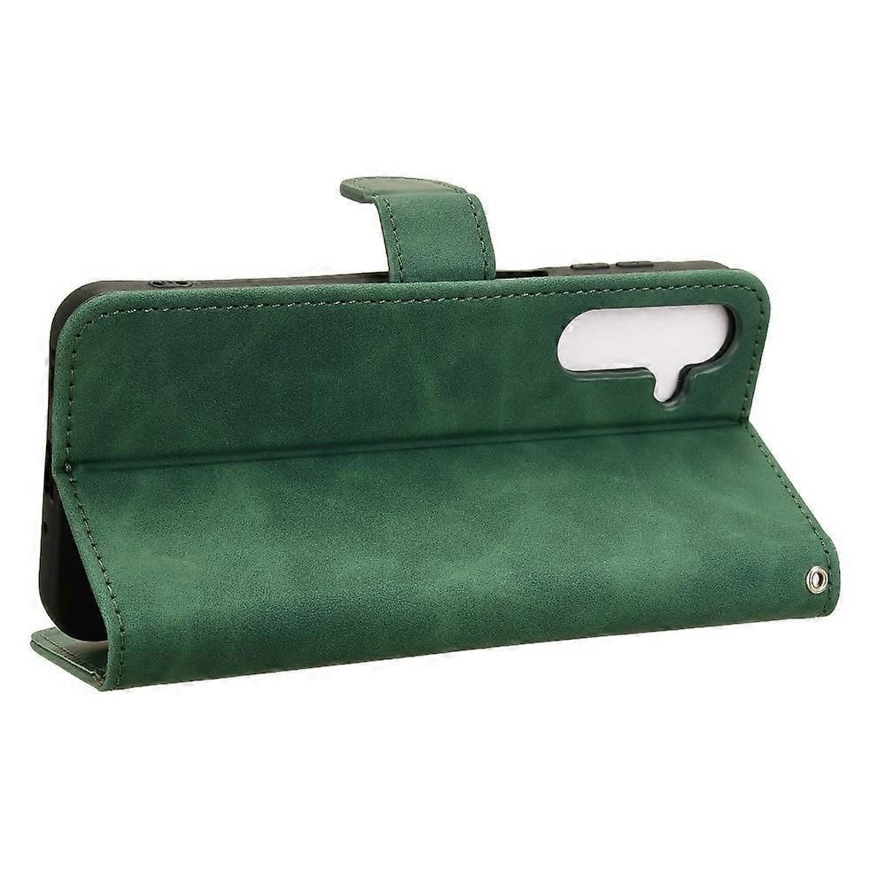 For Samsung Galaxy A16 5G Leather Case Skin-Feel Anti-Drop Wallet Flip Phone Cover