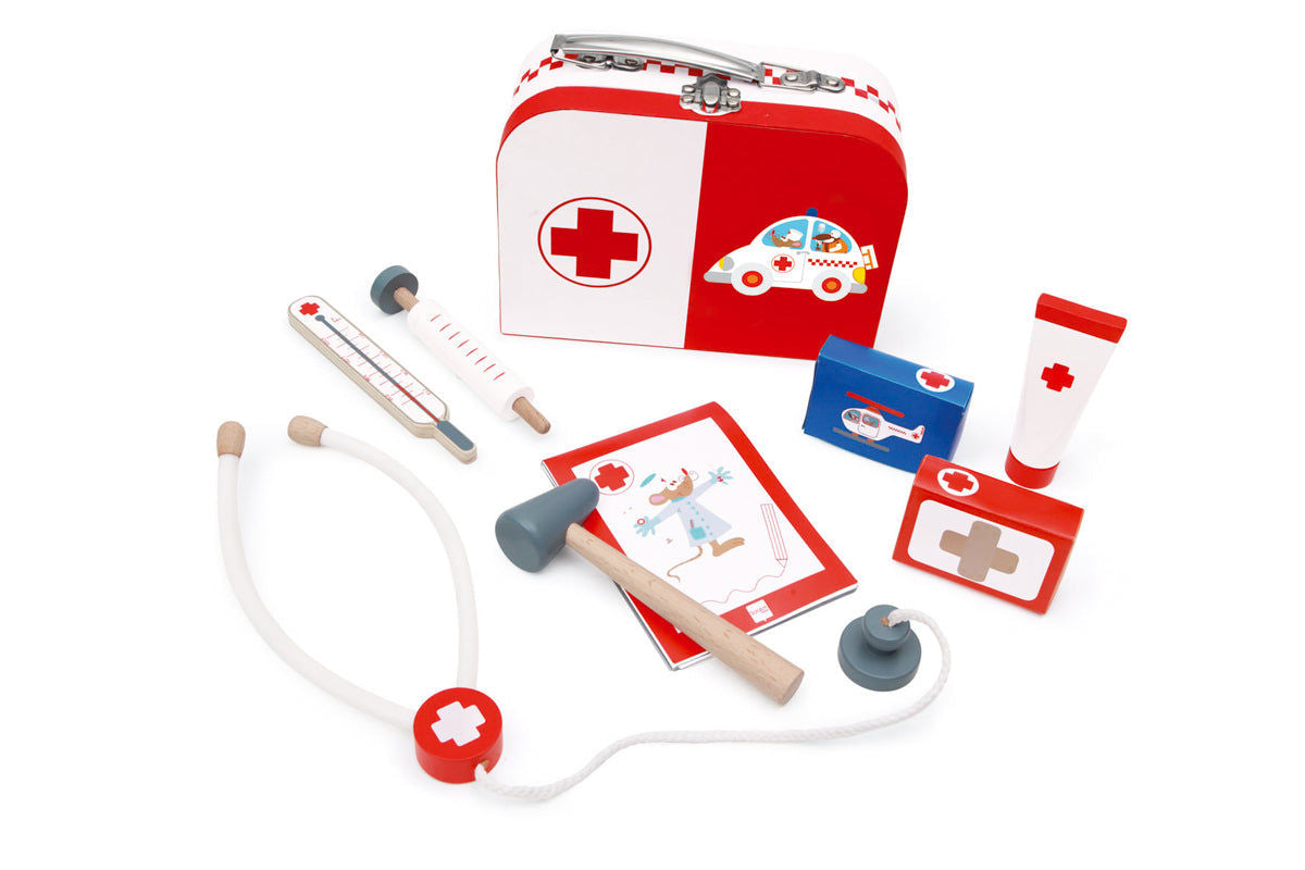 Doctor's Suitcase With 6 Tools