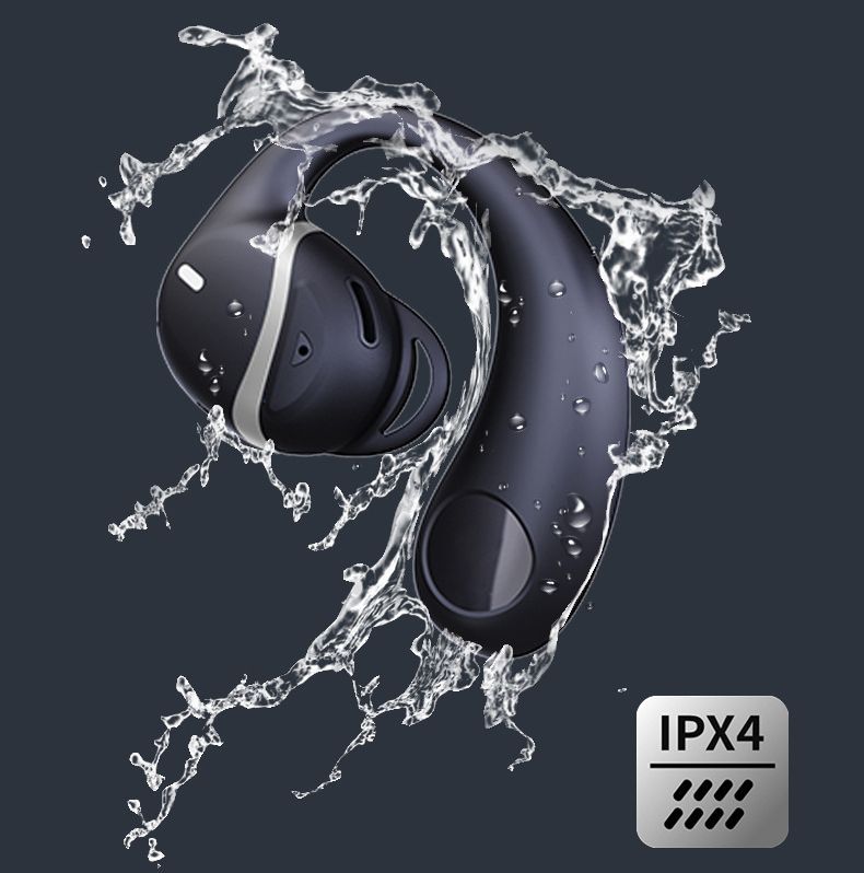 Bone Conduction Earbuds Waterproof Bluetooth Earphones With Mic For Sport Workout