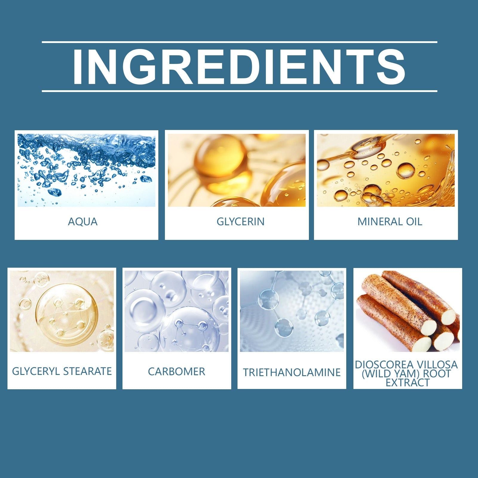 Yam Moisturizing Cream, Firming and Hydrating, Anti-Aging, Natural Skin Rejuvenation ,120g