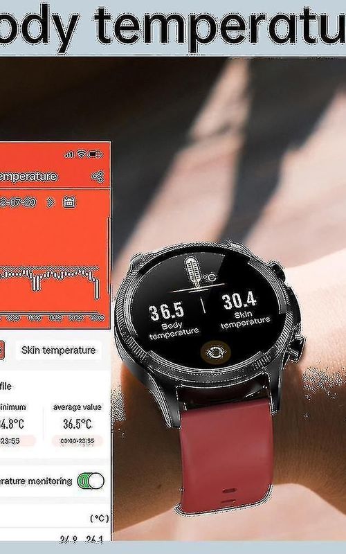 Blood Glucose Smart Watch Ecg+ppg Monitoring Blood Pressure Body Temperature Smartwatch Men Ip68 Waterproof Fitness Tracker - Smart Watches