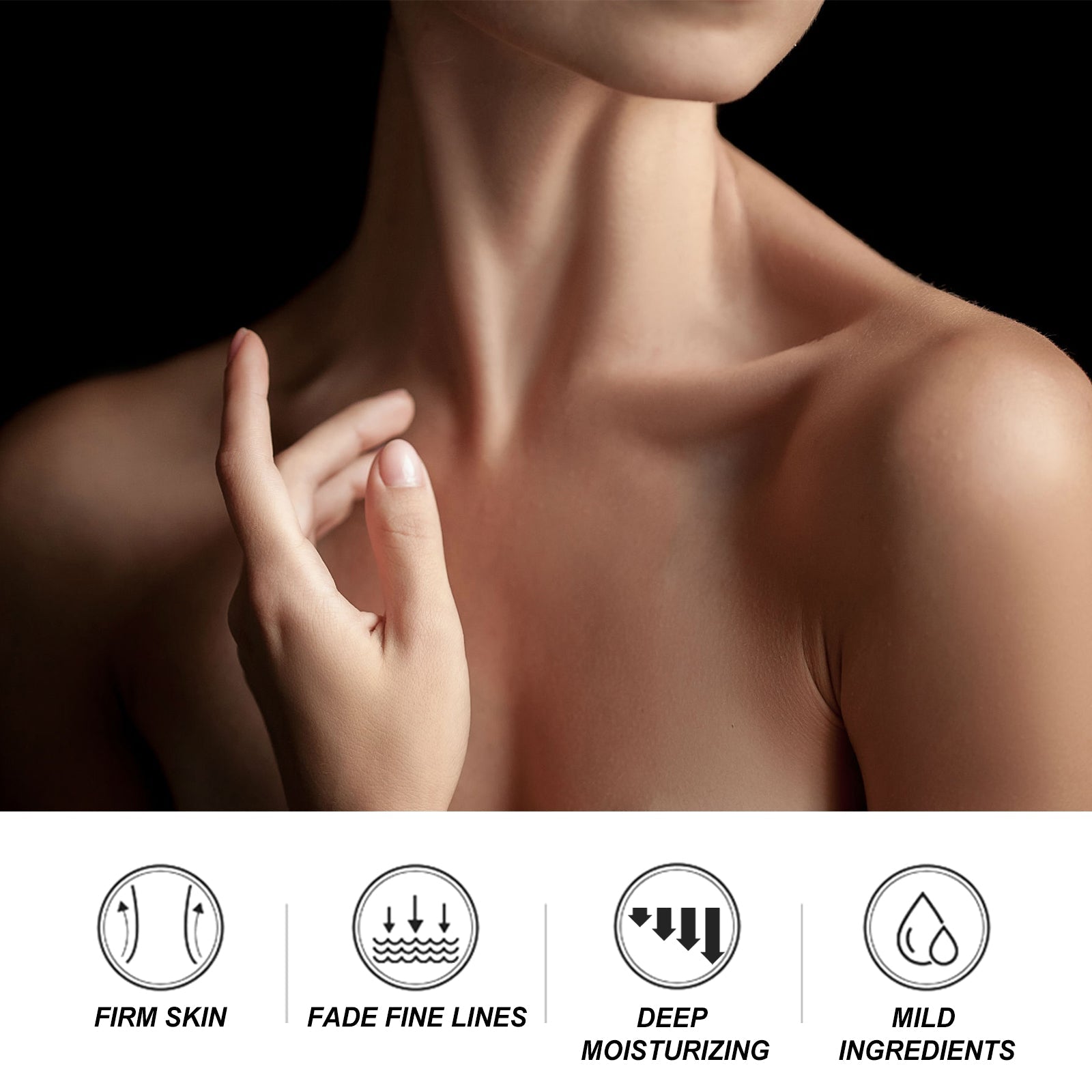 Body Patch, Lighten Fine Lines, Tighten Skin, Moisturize, Anti-Aging ,1pcs
