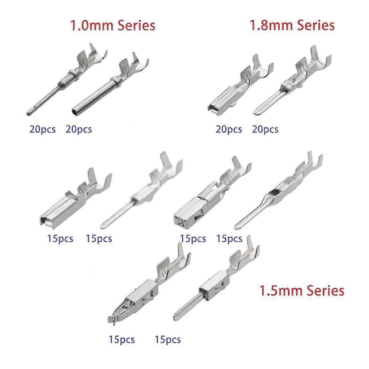 340pcs Automotive Terminal Pin Connector Kit for Wire Repair