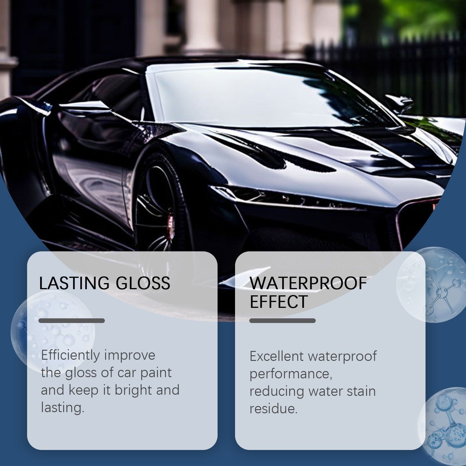 Premium Car Paint Coating, Scratch Repair, UV Protection, Waterproof, Easy Spray ,120ml