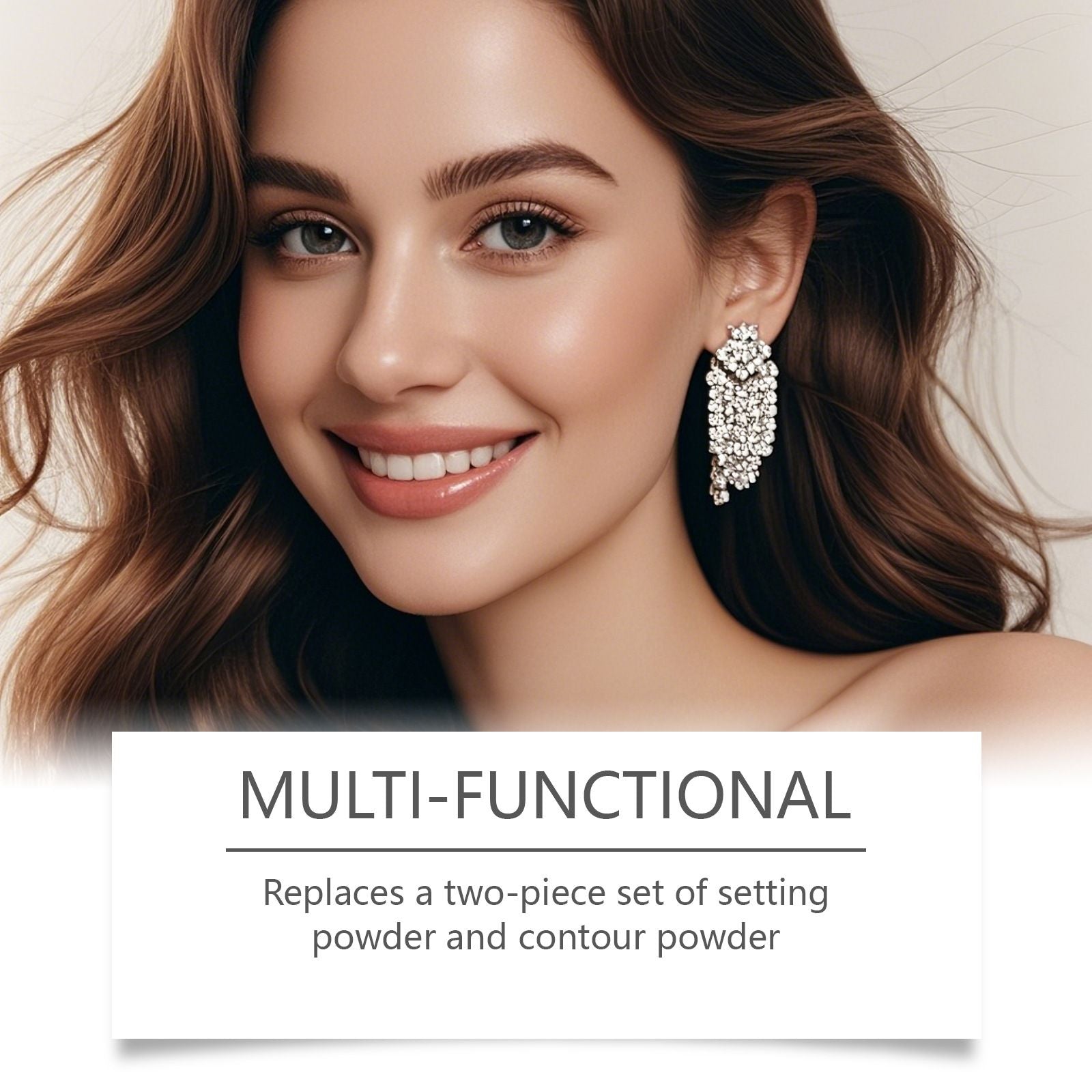 7g Matte Pressed Powder with Oil Control and Smooth Finish