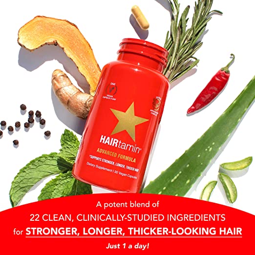 Hairtamin Healthy Hair Growth Vitamins 30 Capsules