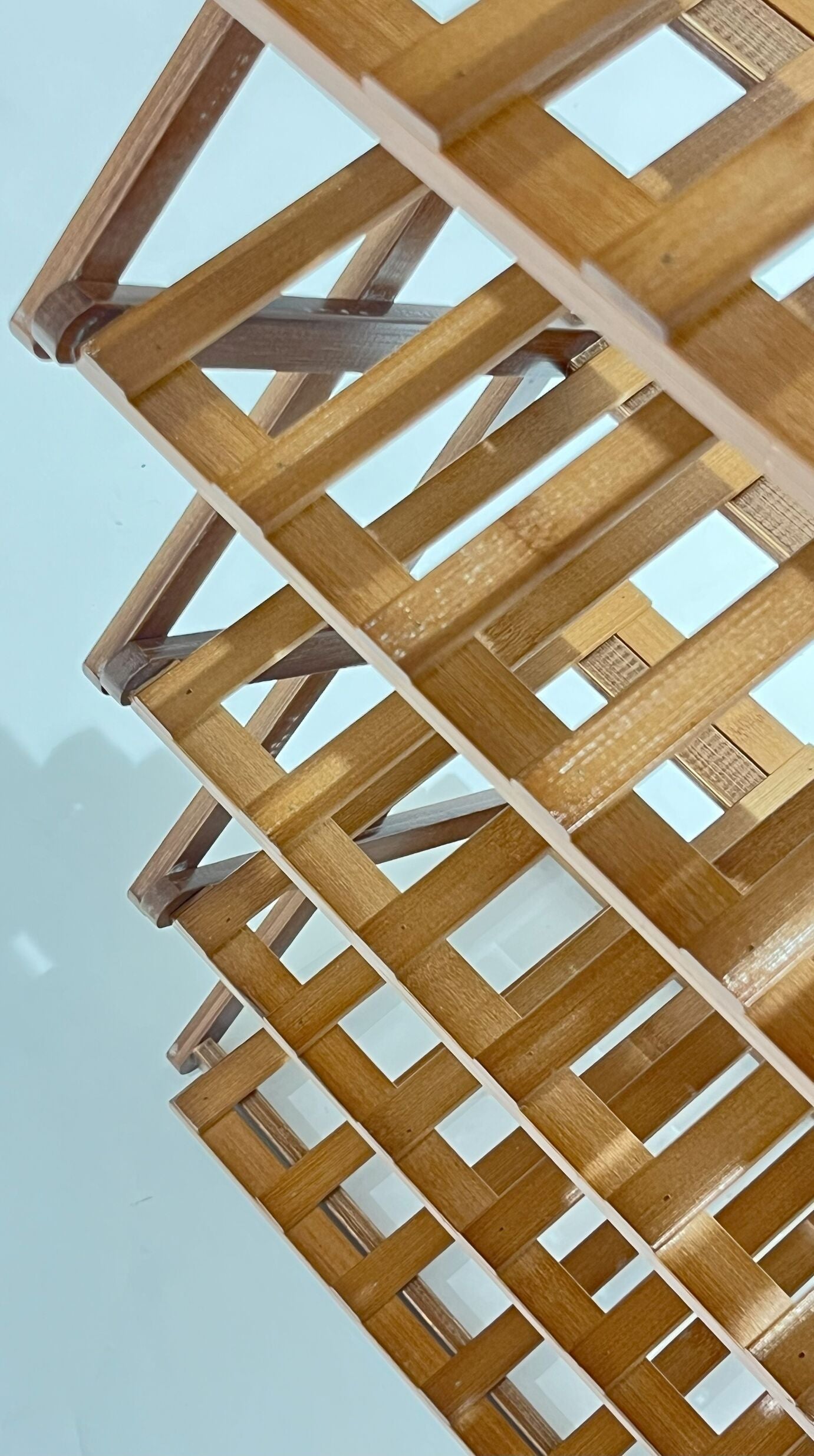 Bamboo Foldable 5 Tier Shoe Rack #LFCR003