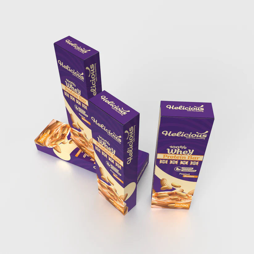 HELICIOUS PEANUT BUTTER PROTEIN BAR 70g