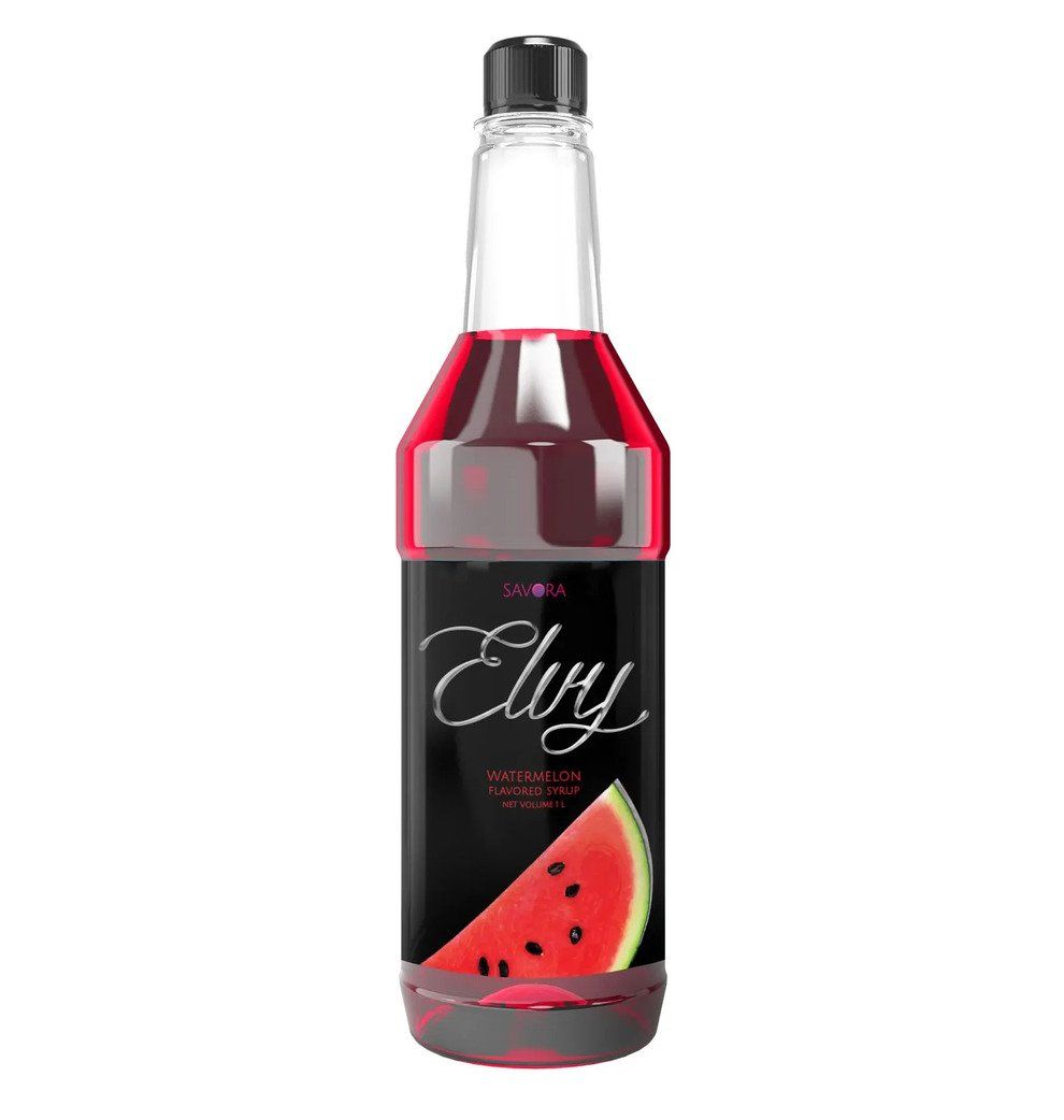 Elvy Watermelon Flavored Syrup 1 Litre
