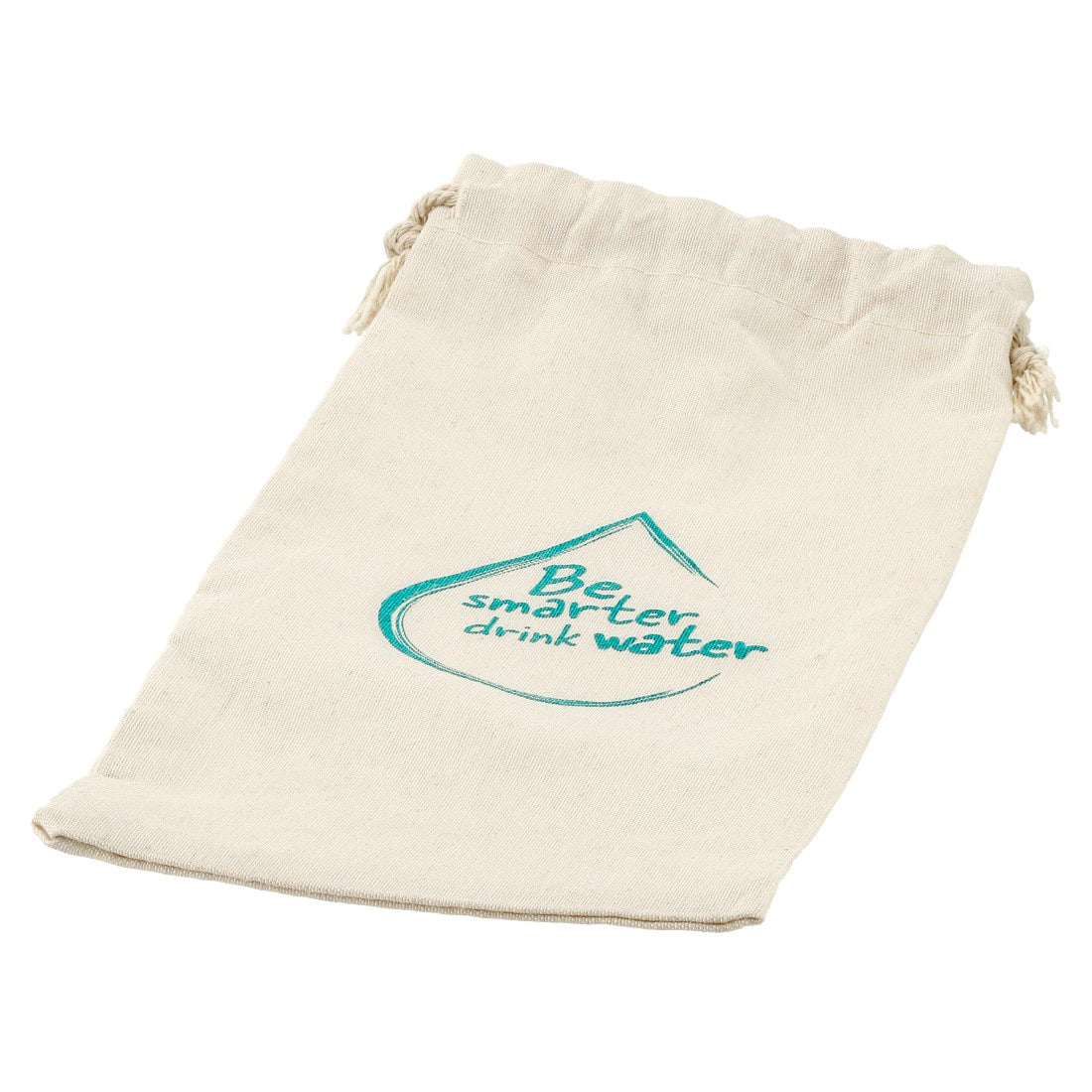 XAVAX 111471 "Water Power" Glass Drinking Bottle, 1 L, turquoise