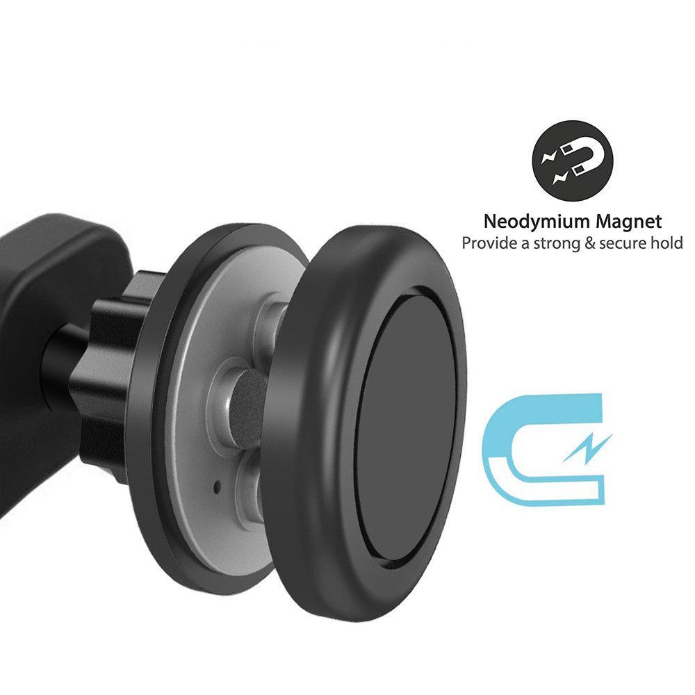 Magnetic Phone Holder Rotatable Universal Phone Mount For Car Headrest
