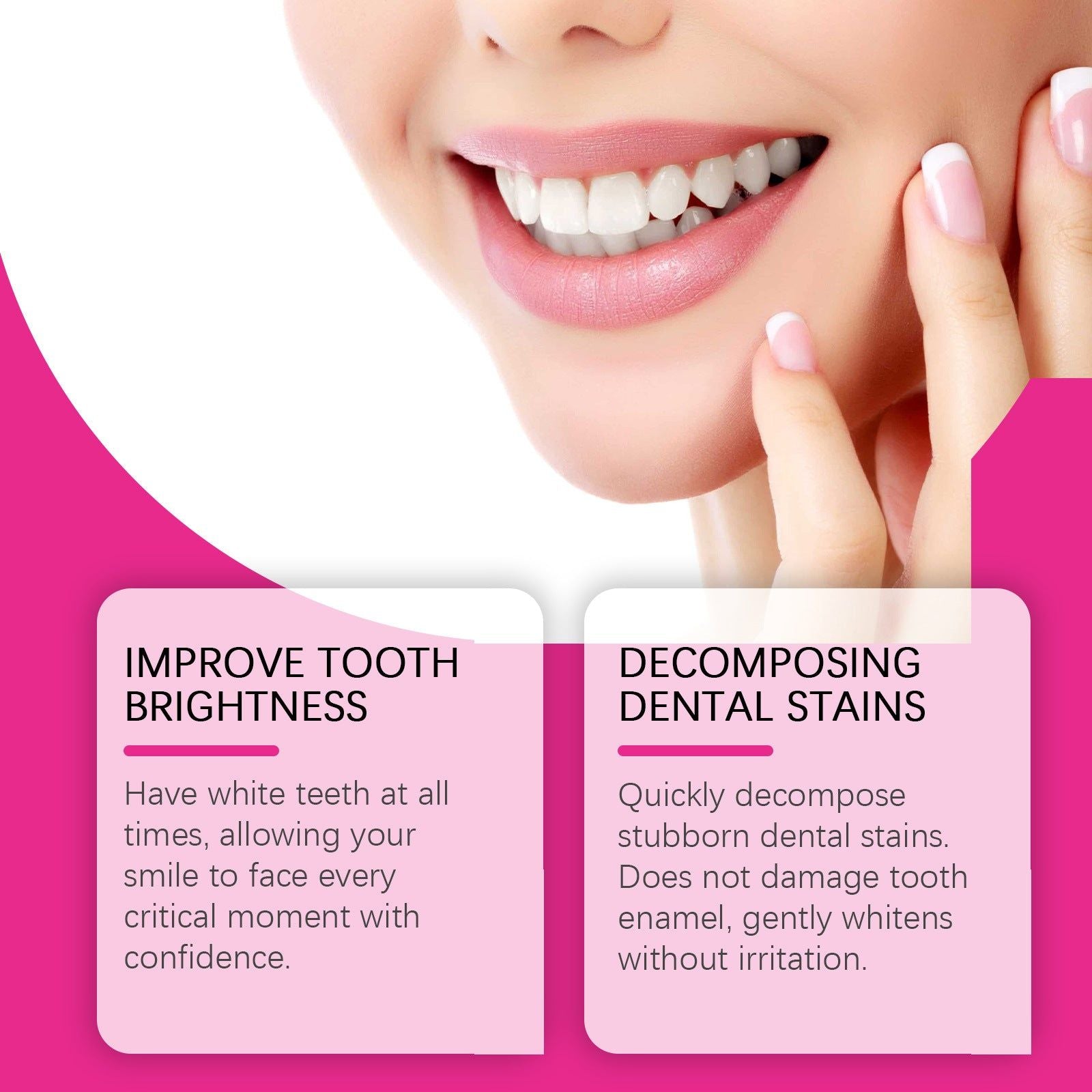Brighten Your Smile with Portable Dental Care Teeth Whitening Strips, Safe and Effective ,7 pieces