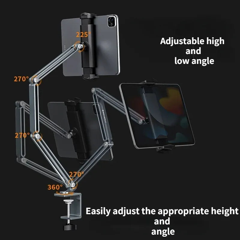 Adjustable Tablet Stand Mobile Phones Lazy Arm Bed Desk Tablet Mount
