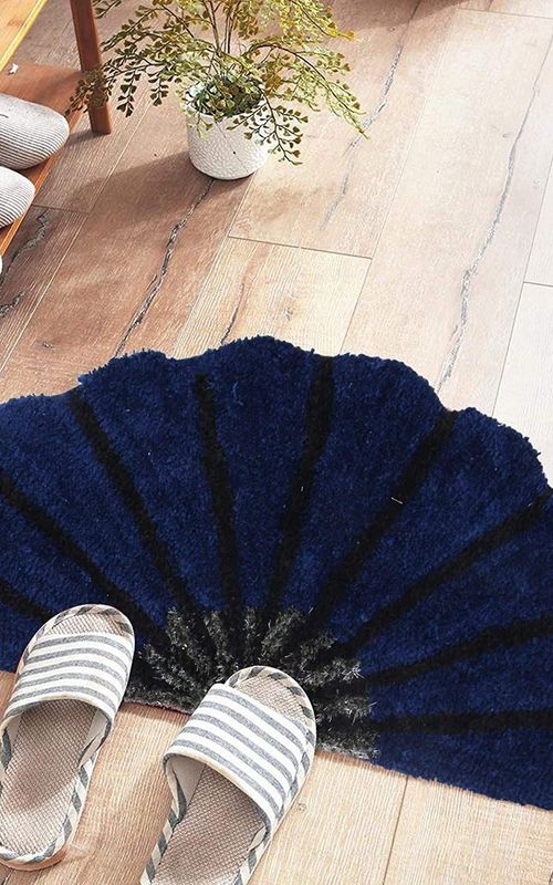 AIESY® Beautiful 5D Designer Half Sunflower Microfiber Door mat