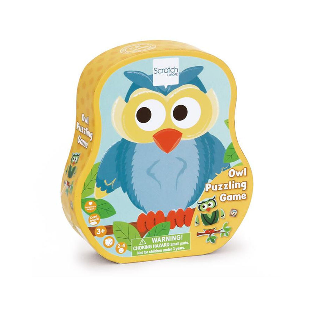 Owl Puzzling Game, In Contour Box