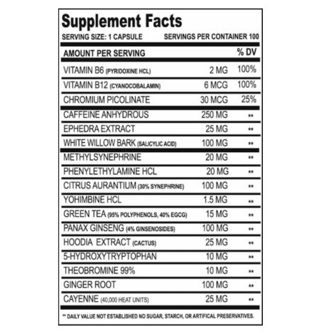 Cloma Pharma Methyldrine 100caps