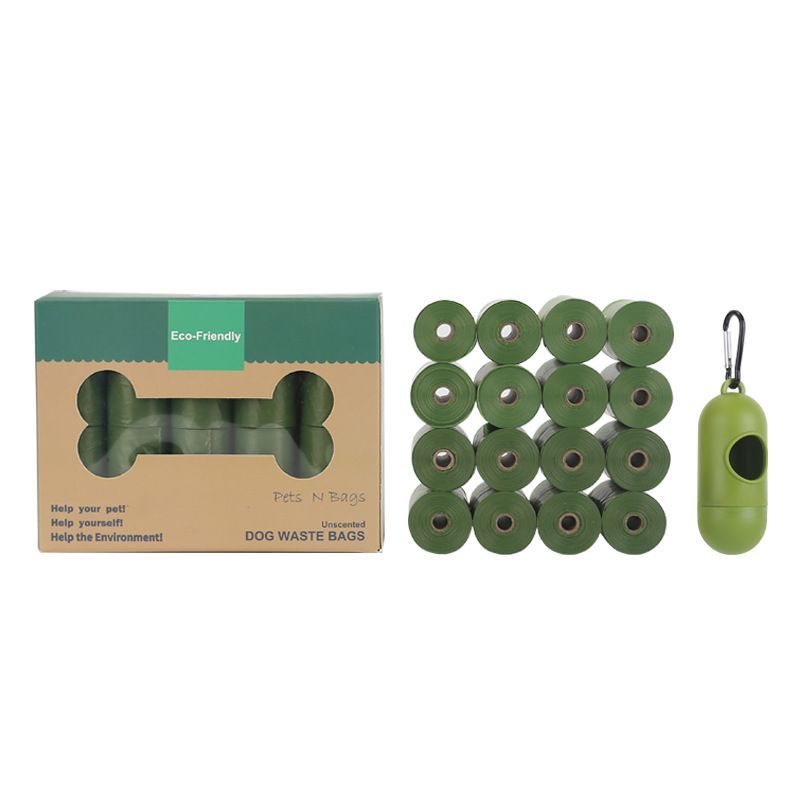 Degradable Dog Poop Bags And Dispenser Garbage Biodegradable Dog Waste Bags Pet Wast Organizer