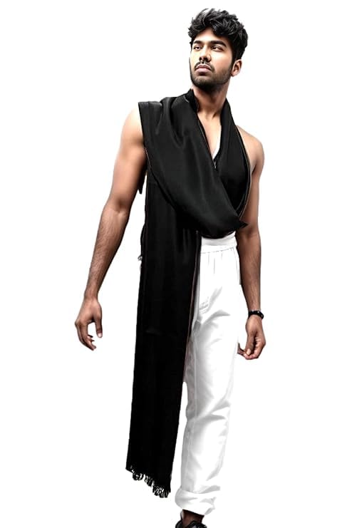 Wool Lohi Gents Shawl for Men 50 x 100 inches, Shawl for Men Winter, Kashmiri Shawl for Men, Stole for Men, Scarf for Men