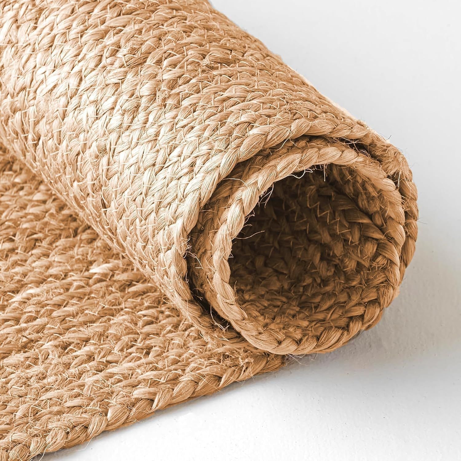 AIESY®- Reversible Jute Braided Eco-Friendly Table Runner