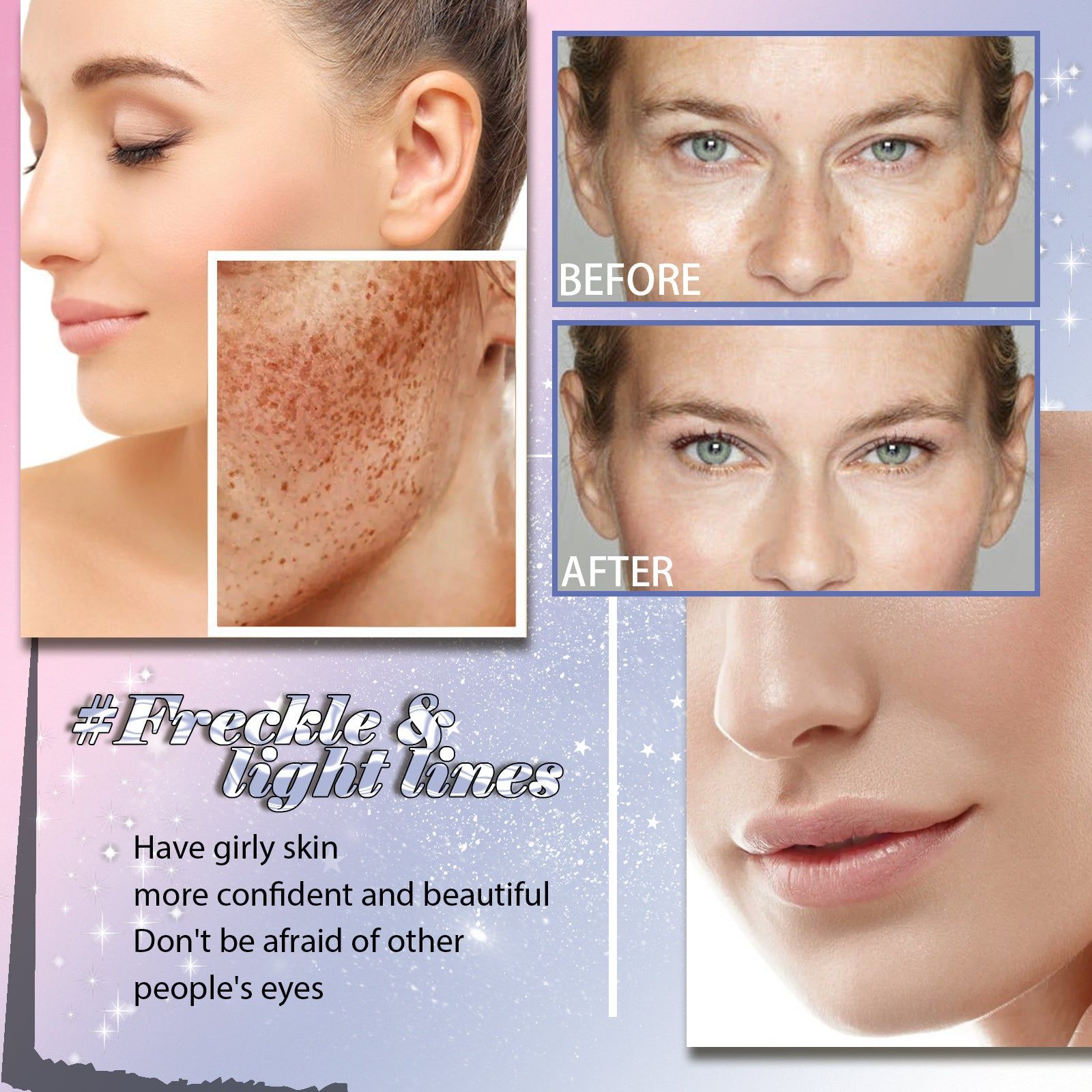 Brighten Skin and Lighten Dark Spots, Anti-Aging Essence for Radiant Glow ,30ml