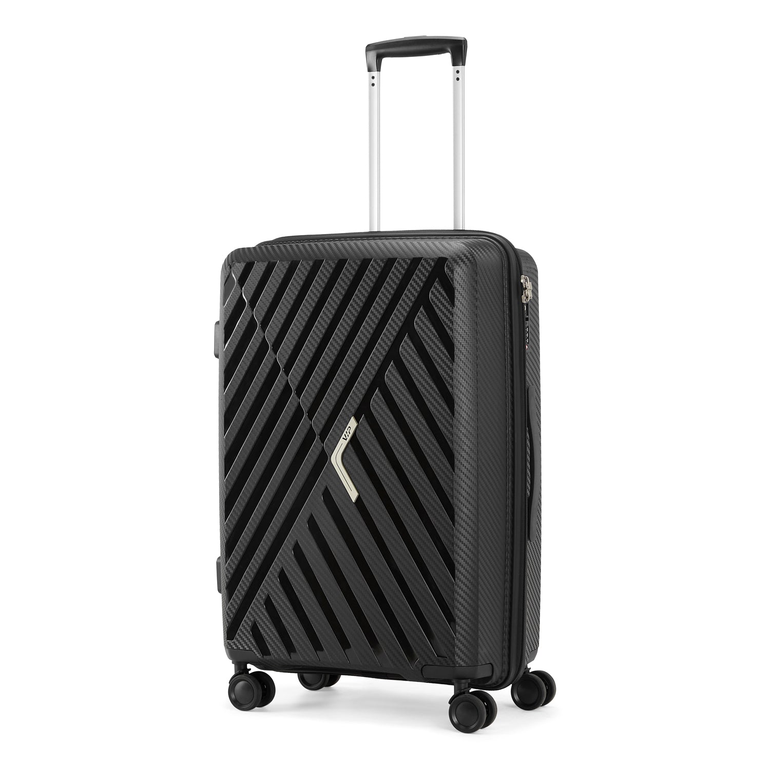 VIP XLITEBDTBLK 8 Wheel Strolly Luggage Bag
