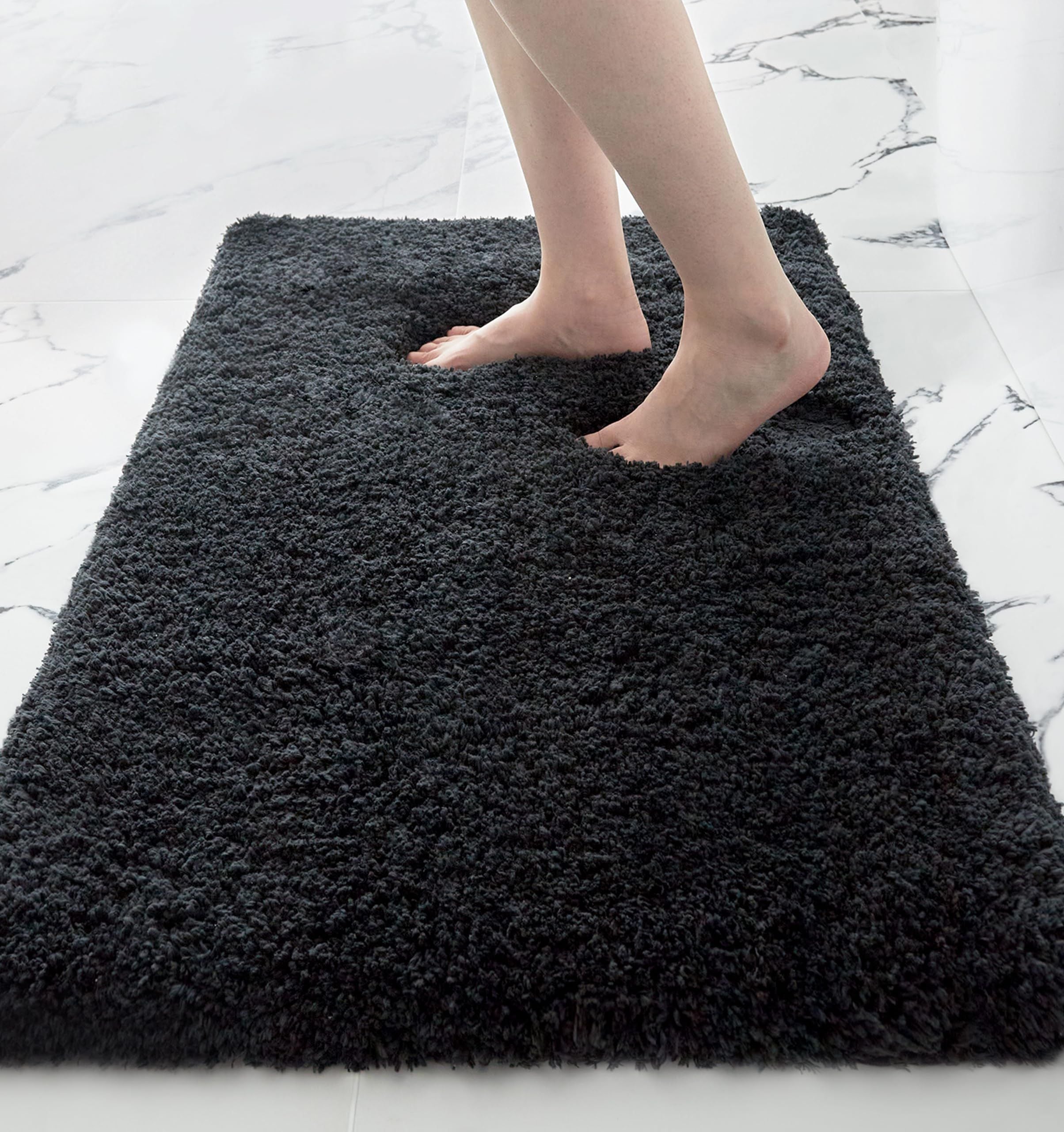 AIESY® Washable Plush Luxury Soft Shaggy Disolla Bath Mat
