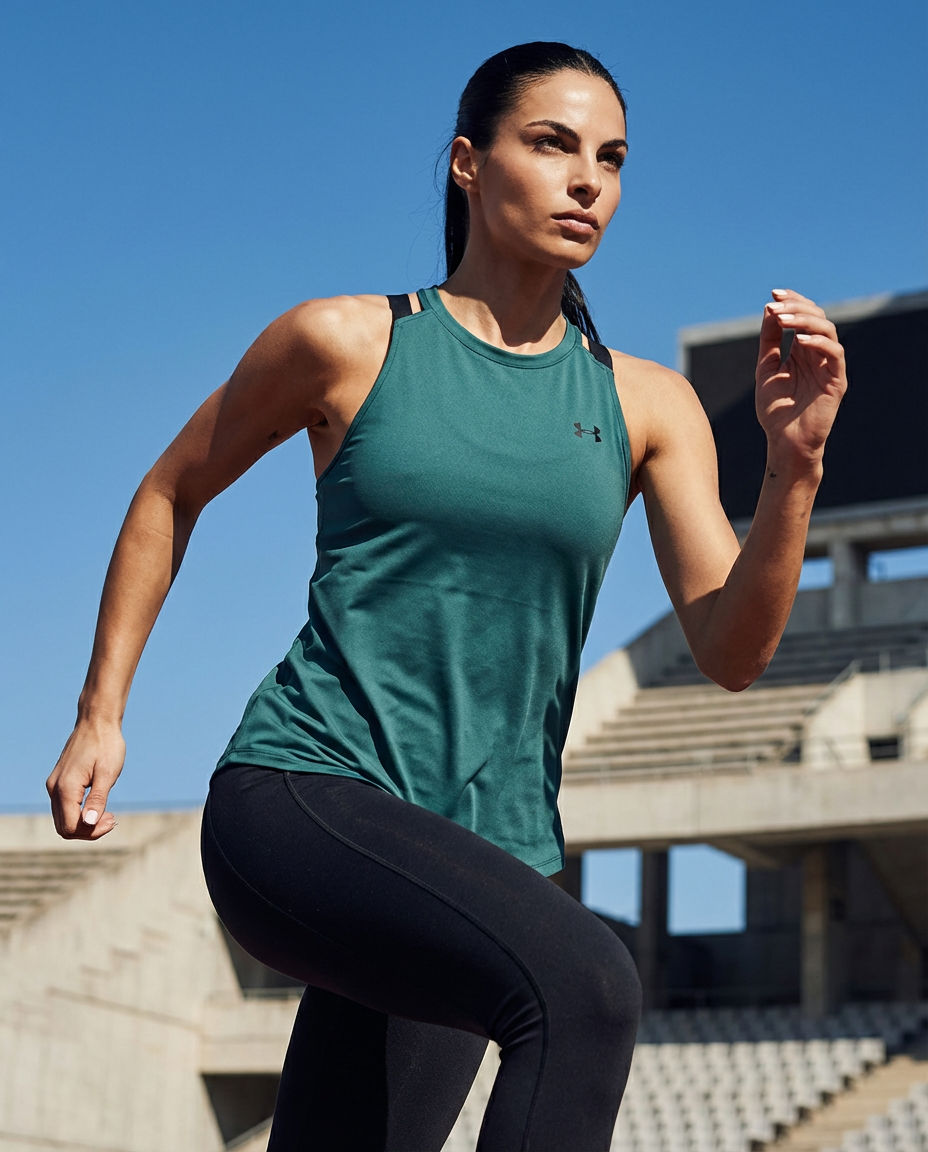 Under Armour Teal Blue Training Tank