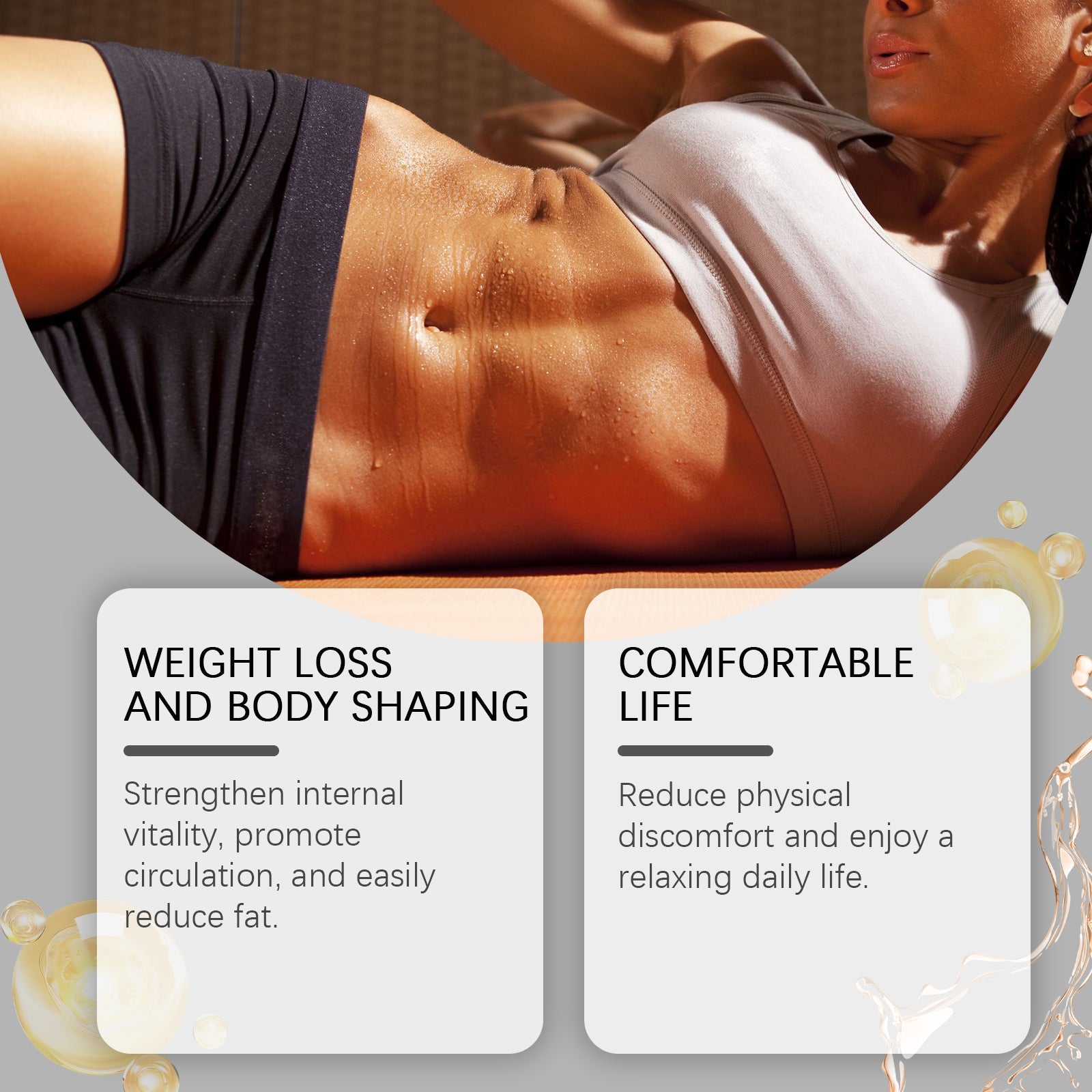 Bee Venom Slimming Detox Drops, Natural Body Care, Boost Circulation, Fat Reduction ,30ml