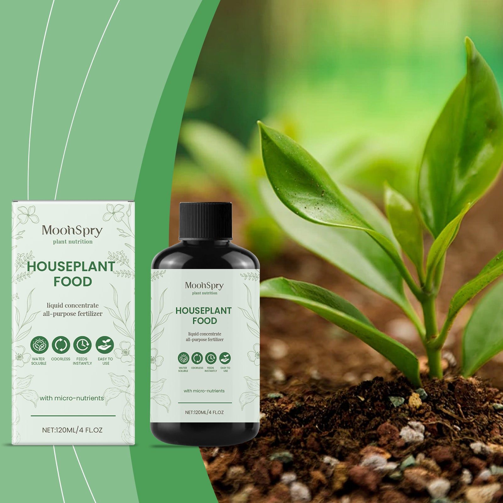 Boost Plant Growth with Top-Rated Plant Nutrient Solution for Fruits, Vegetables, Flowers ,120ml