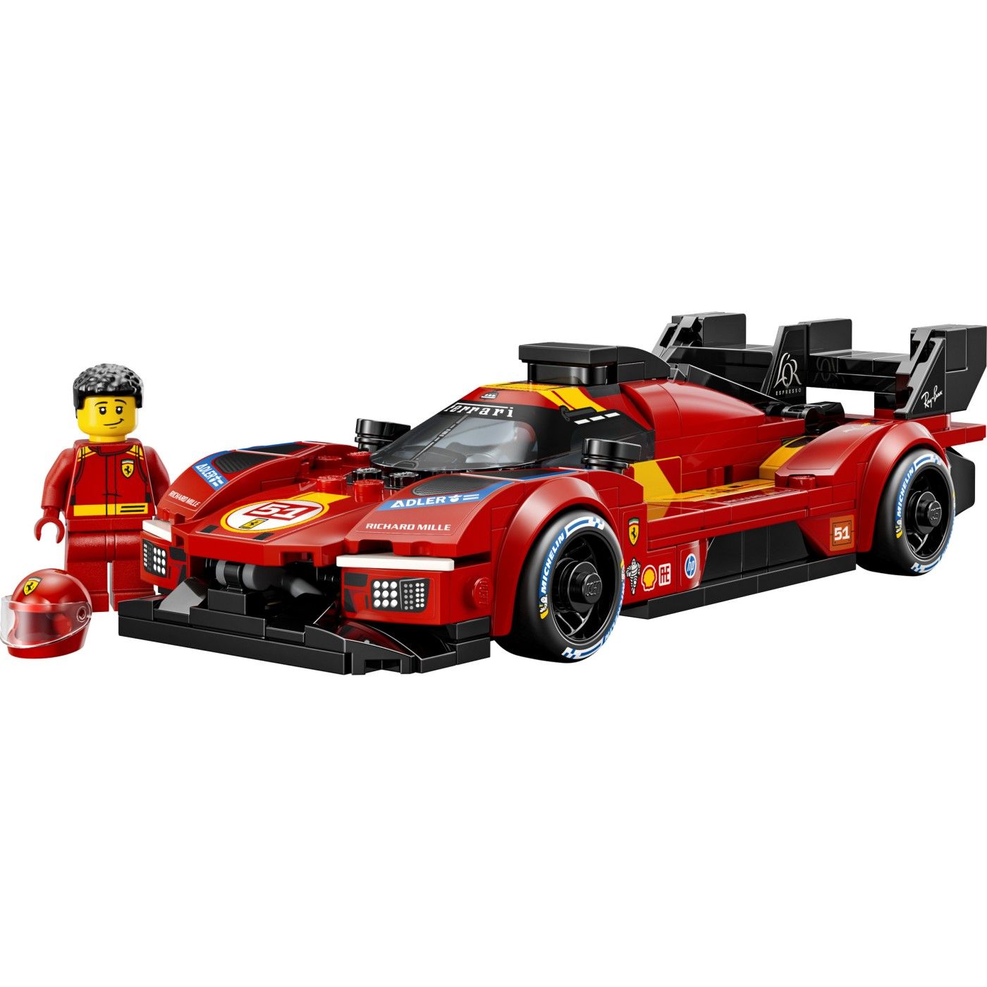 LEGO Speed Champions Ferrari 499P Building Set, 329 Pieces, For Age 9+ Years