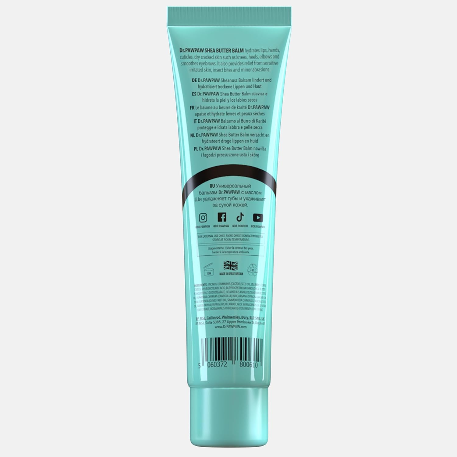 Dr. Pawpaw Shea Butter Balm 25 Ml: 800610