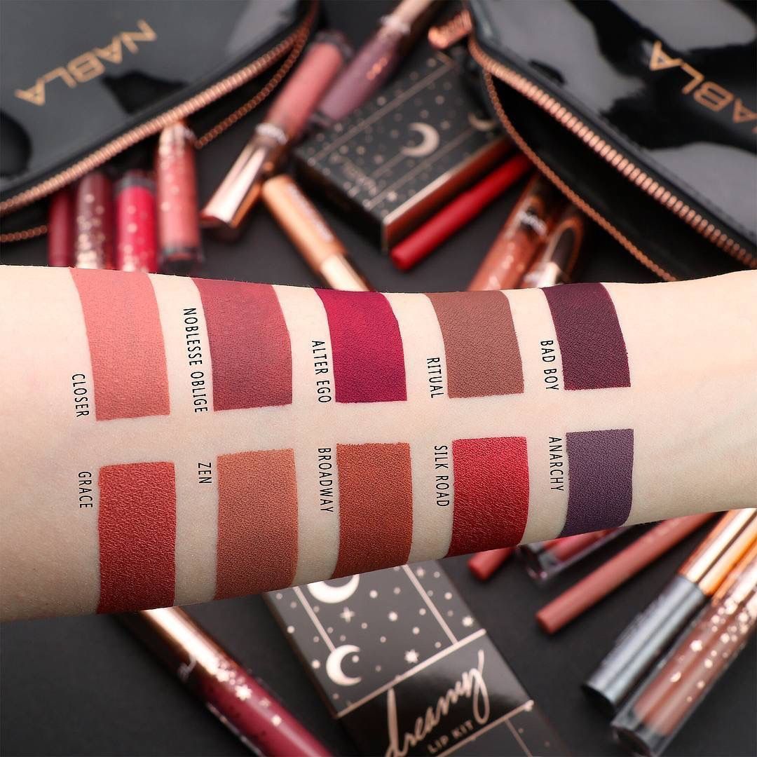 Dreamy Liquid Lipstick Waterproof Cosmetics Matte Lipstick Starry Sky Makeup lip Gloss