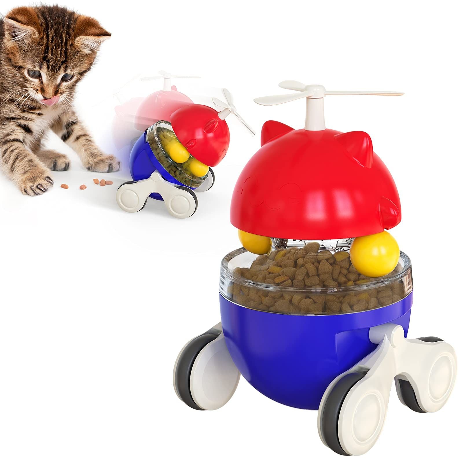 Pet Toy Tumbler Cat Turntable Leaking Food Ball Training