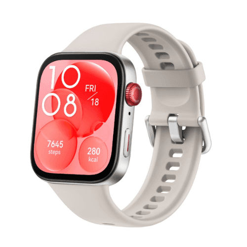 HUAWEI Watch Fit 3-White-silicon