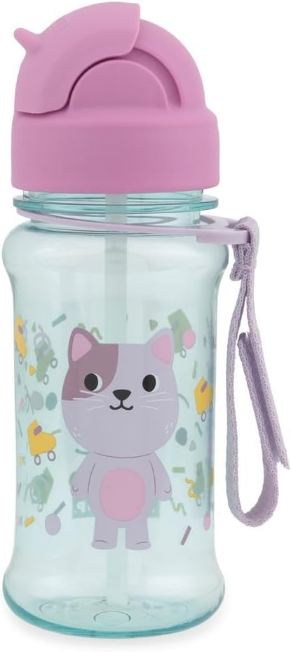 Skip Hop Besties Squad Straw Bottle - Cat