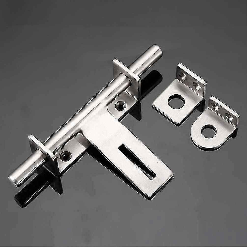 304 Stainless Steel Sliding Door Lock Latch With Padlock Hole