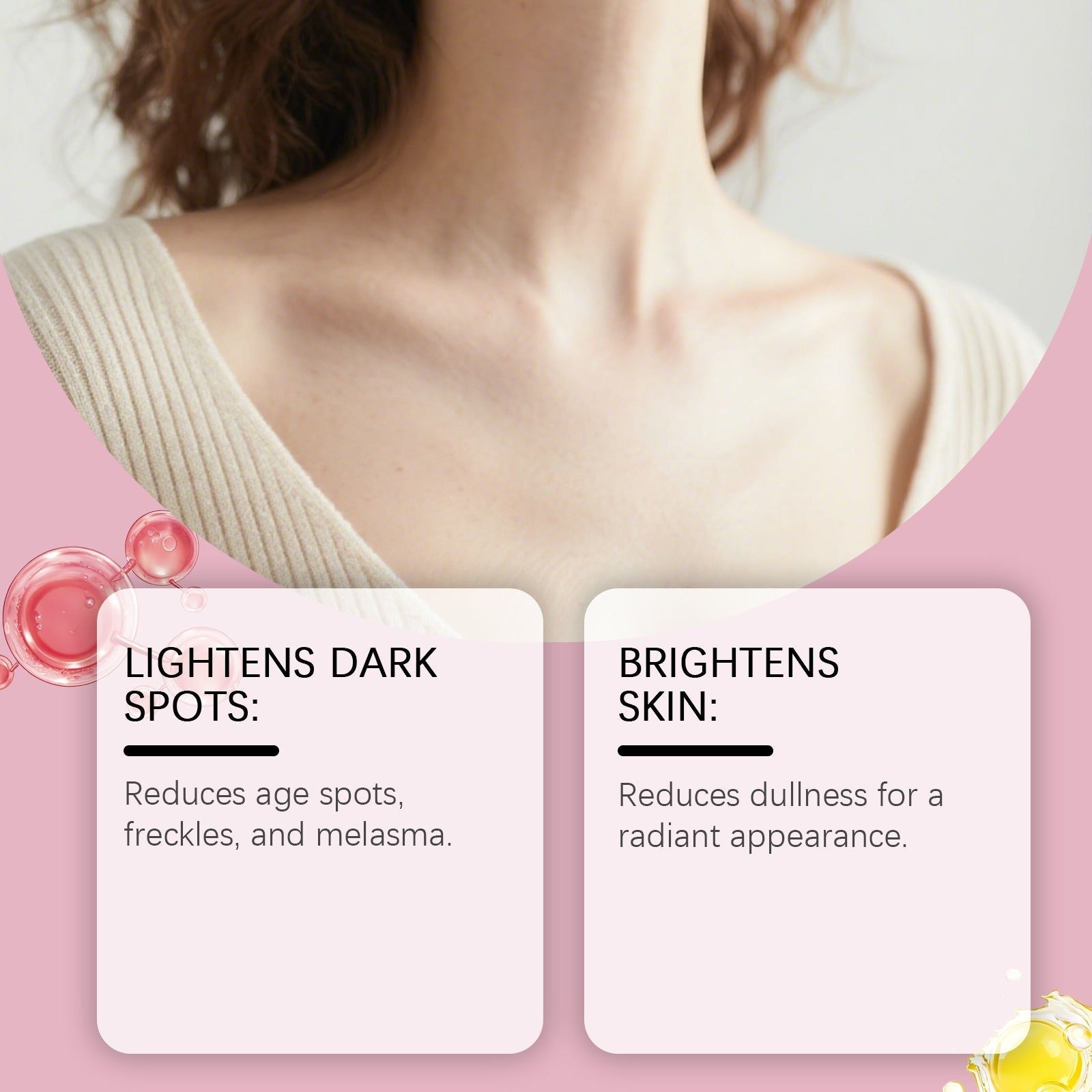 Brightening Facial Care Cream, Anti-Aging, Skin Radiance, Moisturizing, Non-Sticky ,57g