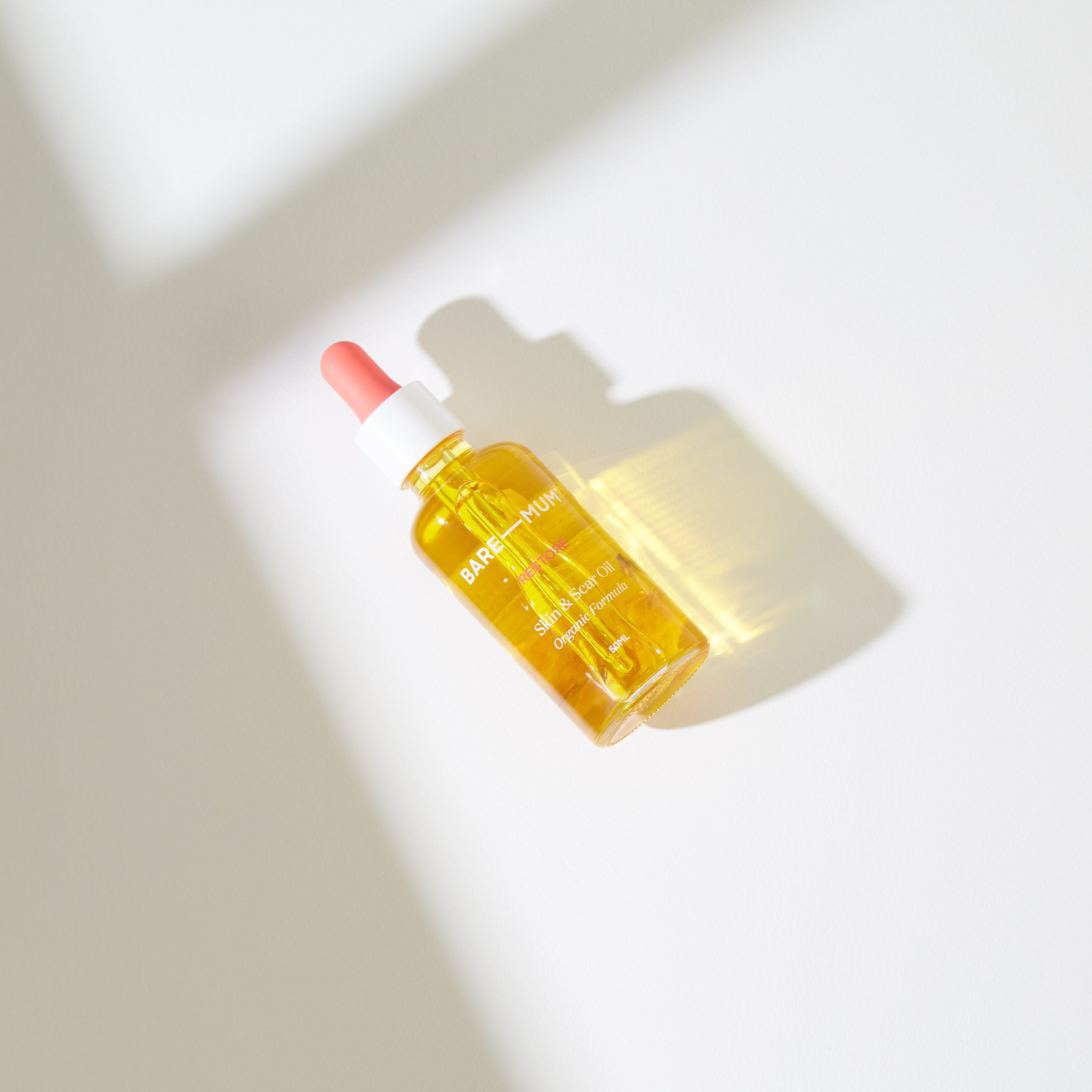 زيت BareMum للبشرة والندبات
