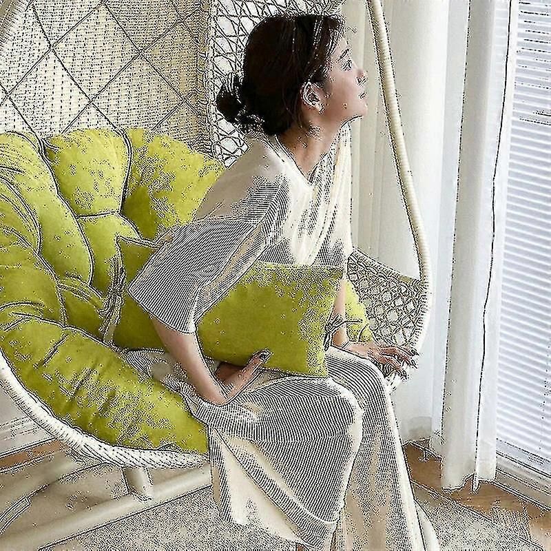 Rattan Hanging Egg Chair Cushion for Swing Balcony Rocking Seat