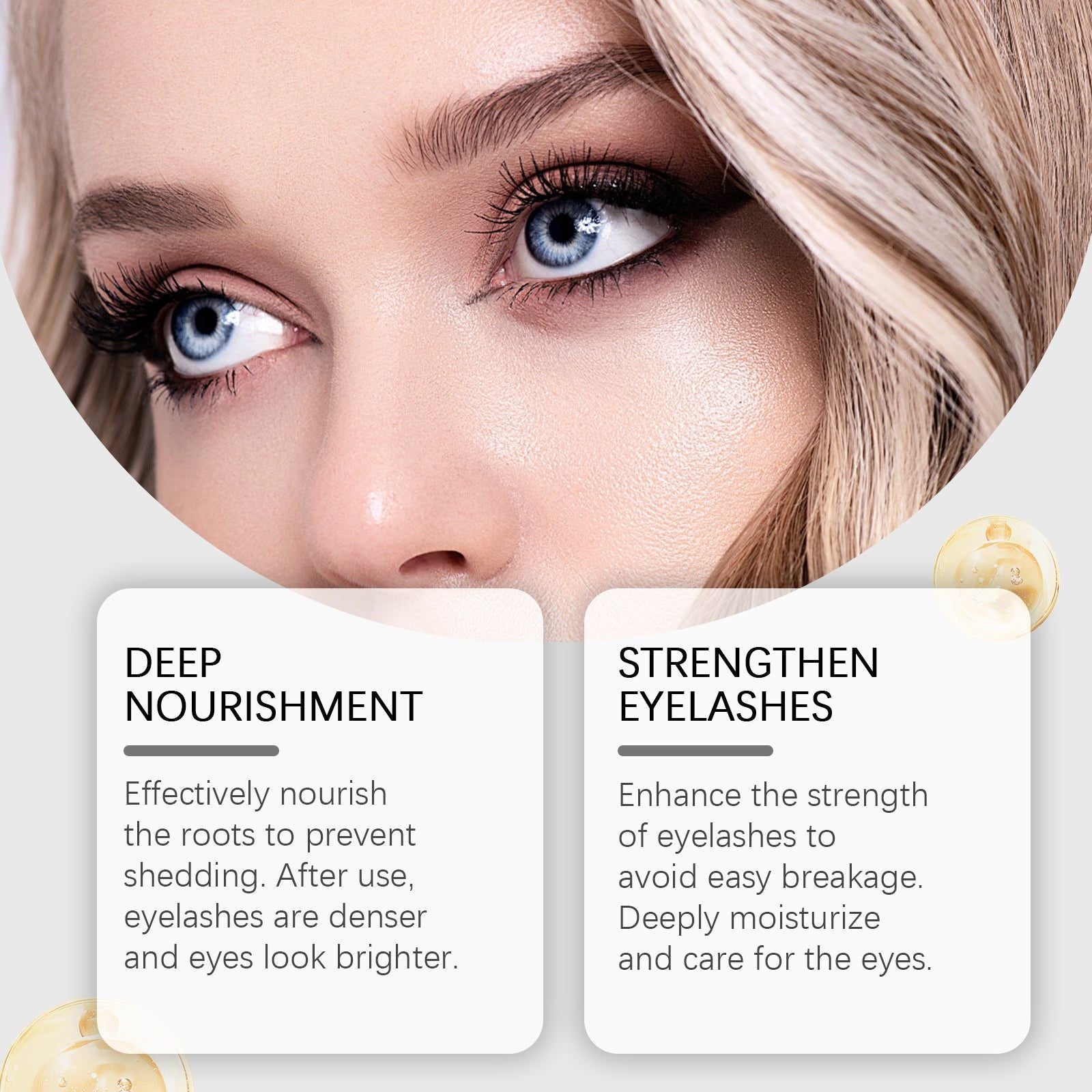 Curling Mascara, Black, Natural, Moisturizing, Long-Lasting, Voluminous, Non-Smudge ,3ml