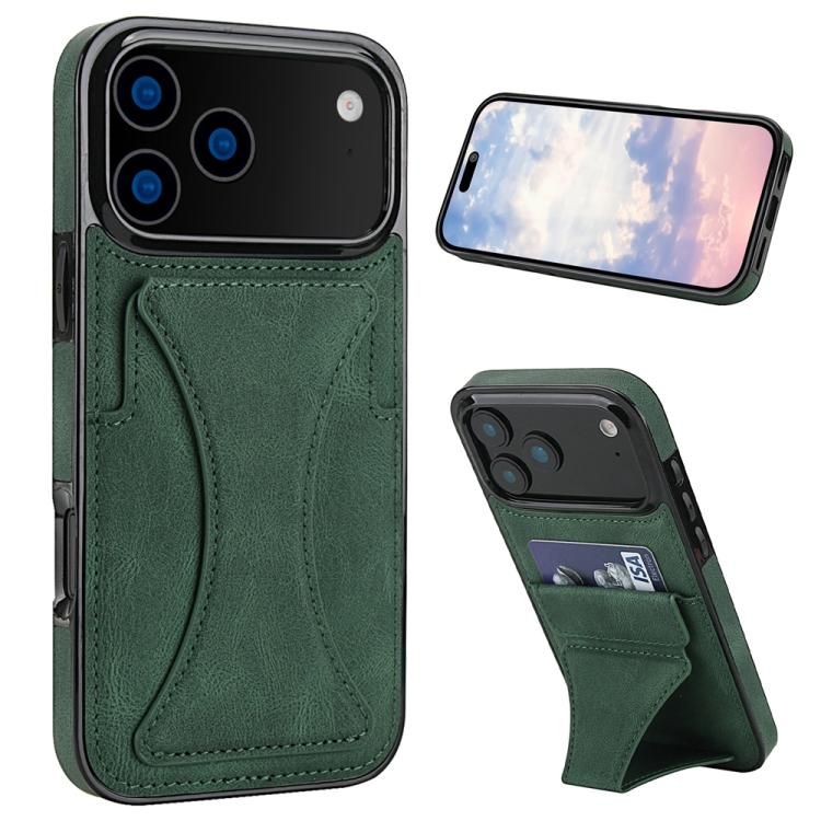 For iPhone 18 Pro Max / iPhone 17 Pro Max Ultra-thin Shockproof Phone Protective Case with Holder