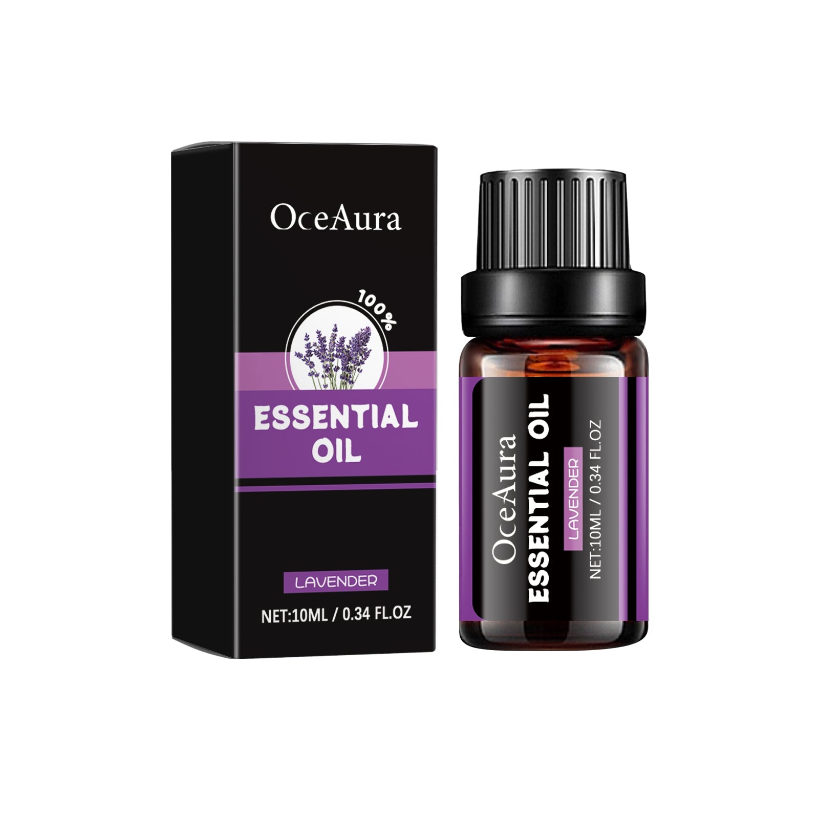 Lavender Essential Oil for Body Care, Moisturizing, Whitening, Relaxing, Skin Firming ,10ml/box