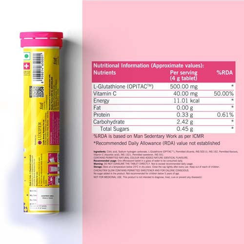 Chicnutrix Glow Strawberry & Lemon 10