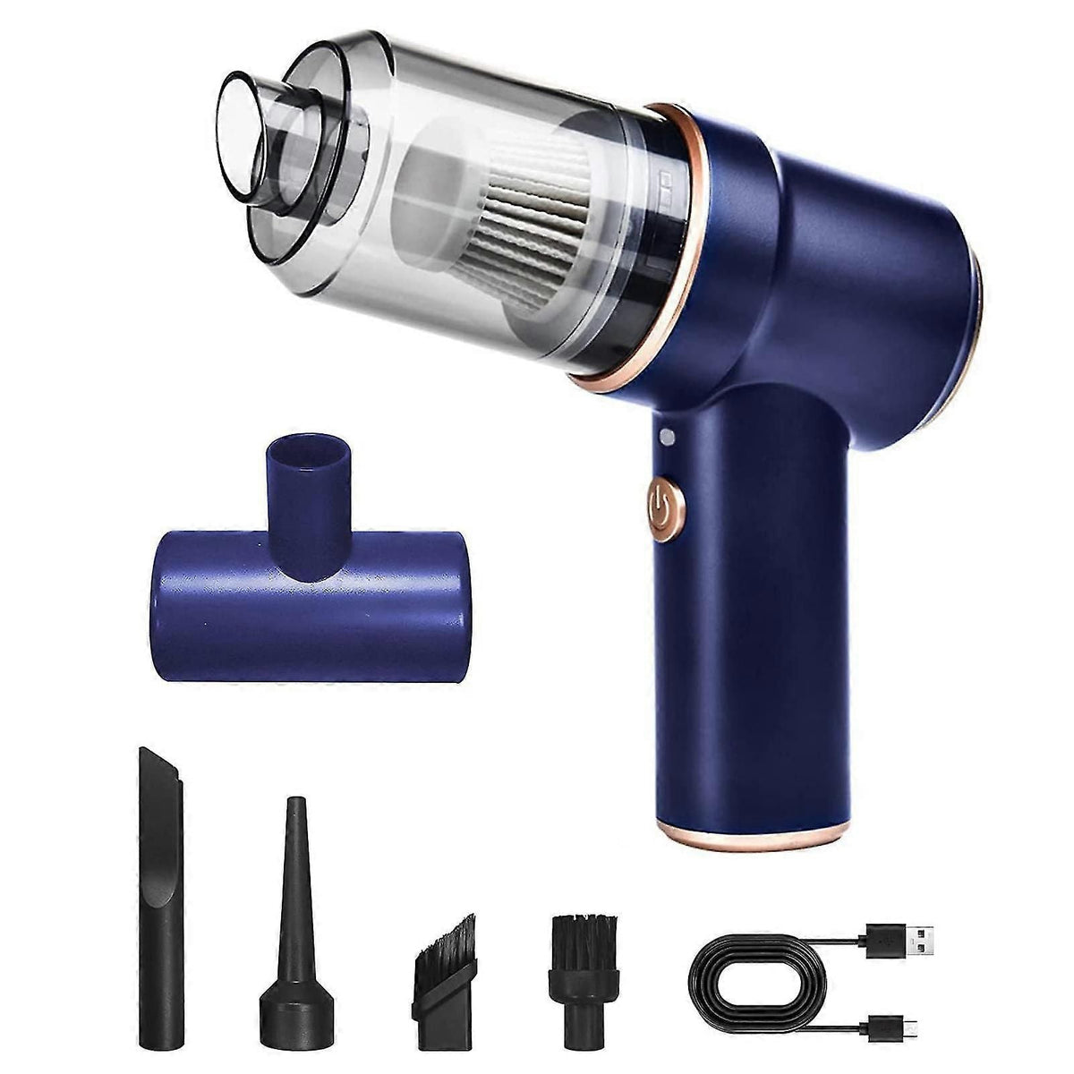 4000Pa Cordless Car Vacuum Cleaner With Blower and LED Light