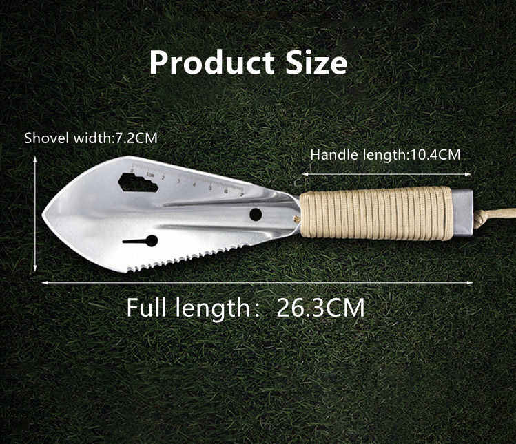 Multifunctional Stainless Steel Shovel For Outdoor Military Planting Tool
