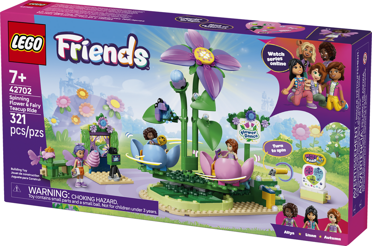 42702 Spinning Flower & Fairy Teac V29